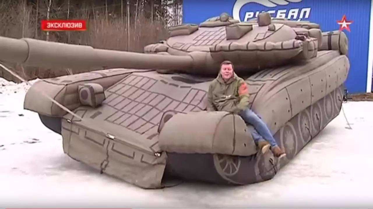平罗充气军事坦克